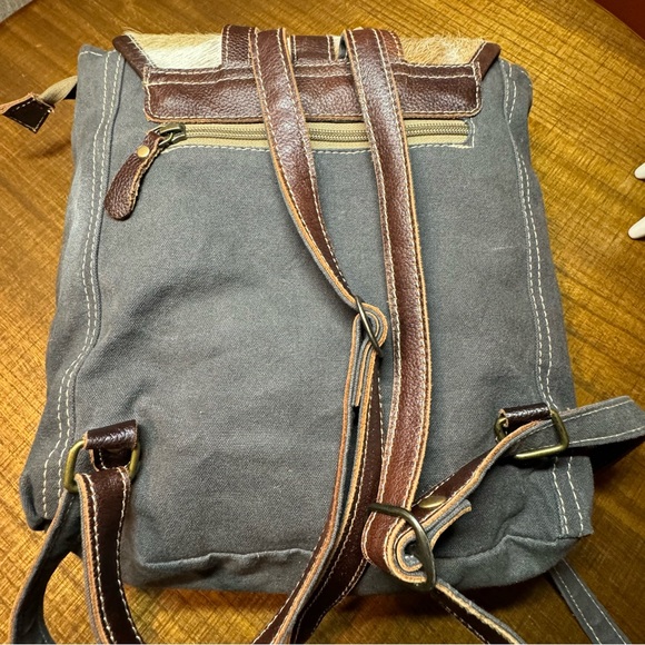 Myra "Cool" Hair-on & Rug Backpack - Picture 2 of 15